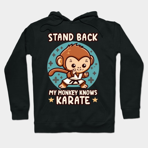 Karate Monkey Hoodie by Jason's Finery